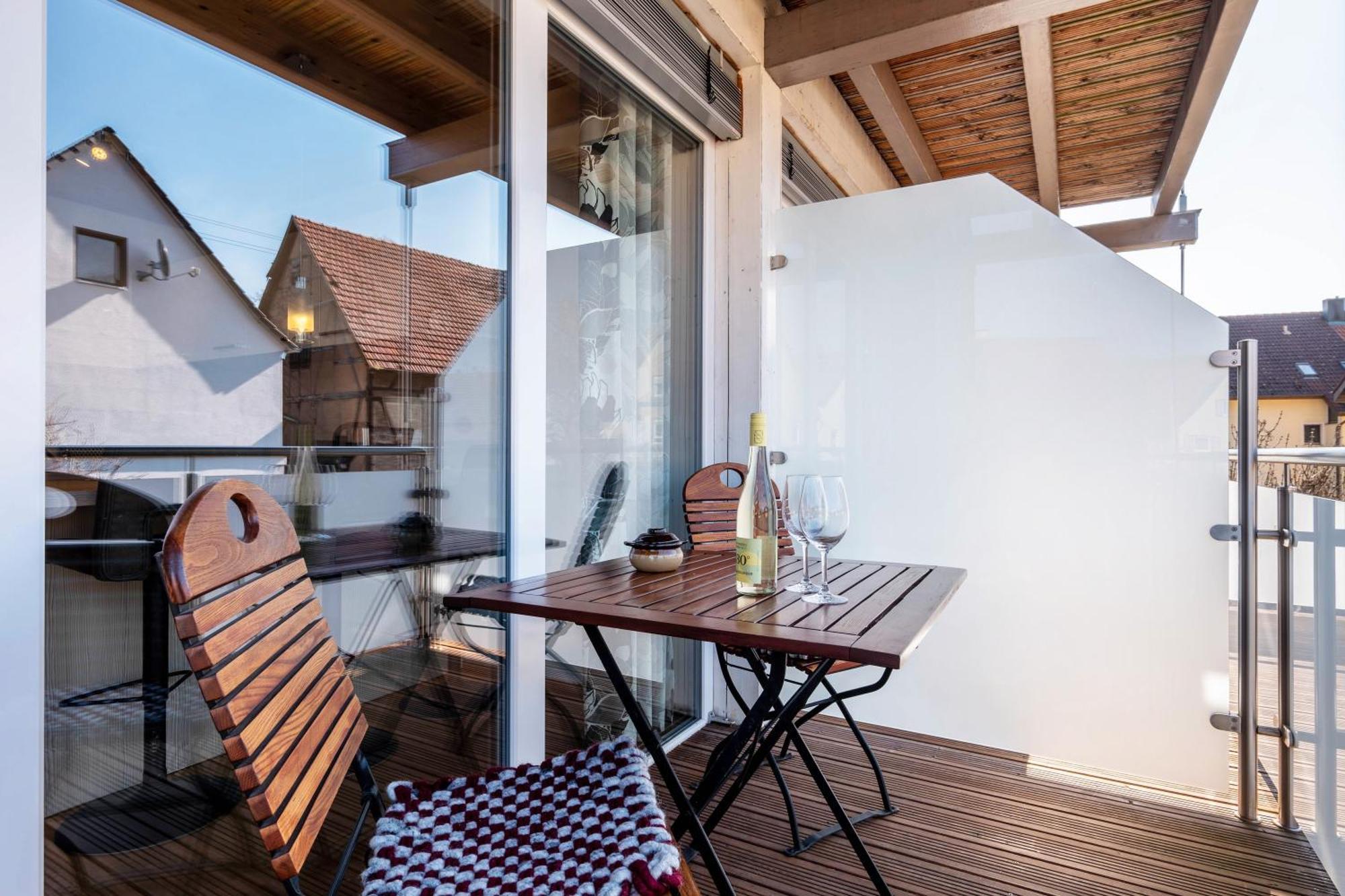 Winzercafe Neipperg Apartment Brackenheim Bagian luar foto